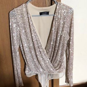 Akira Gold Body Suit